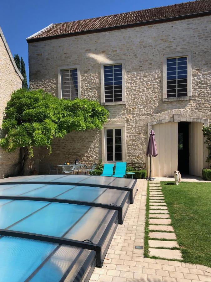 "Le Jardin" Chambre De Charme, Piscine A Meursault Luaran gambar